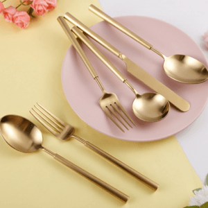 Barton Series Luxury Cutlery Price List (golden polish/brush)(stainless steel)