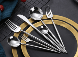 LEON Y898 Stainless Steel Mirror Finish Cutlery Collection — Timeless Elegance for Every Meal