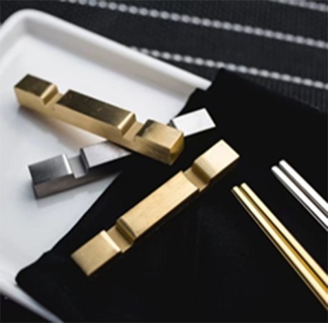 Stainless Steel – Square Chopstick Rest Collection